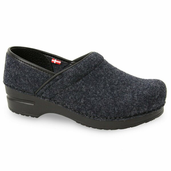 Sanita AVA Women's Vegan Closed Back Clog in Navy, Size 4.5-5, PR 477946-029-36